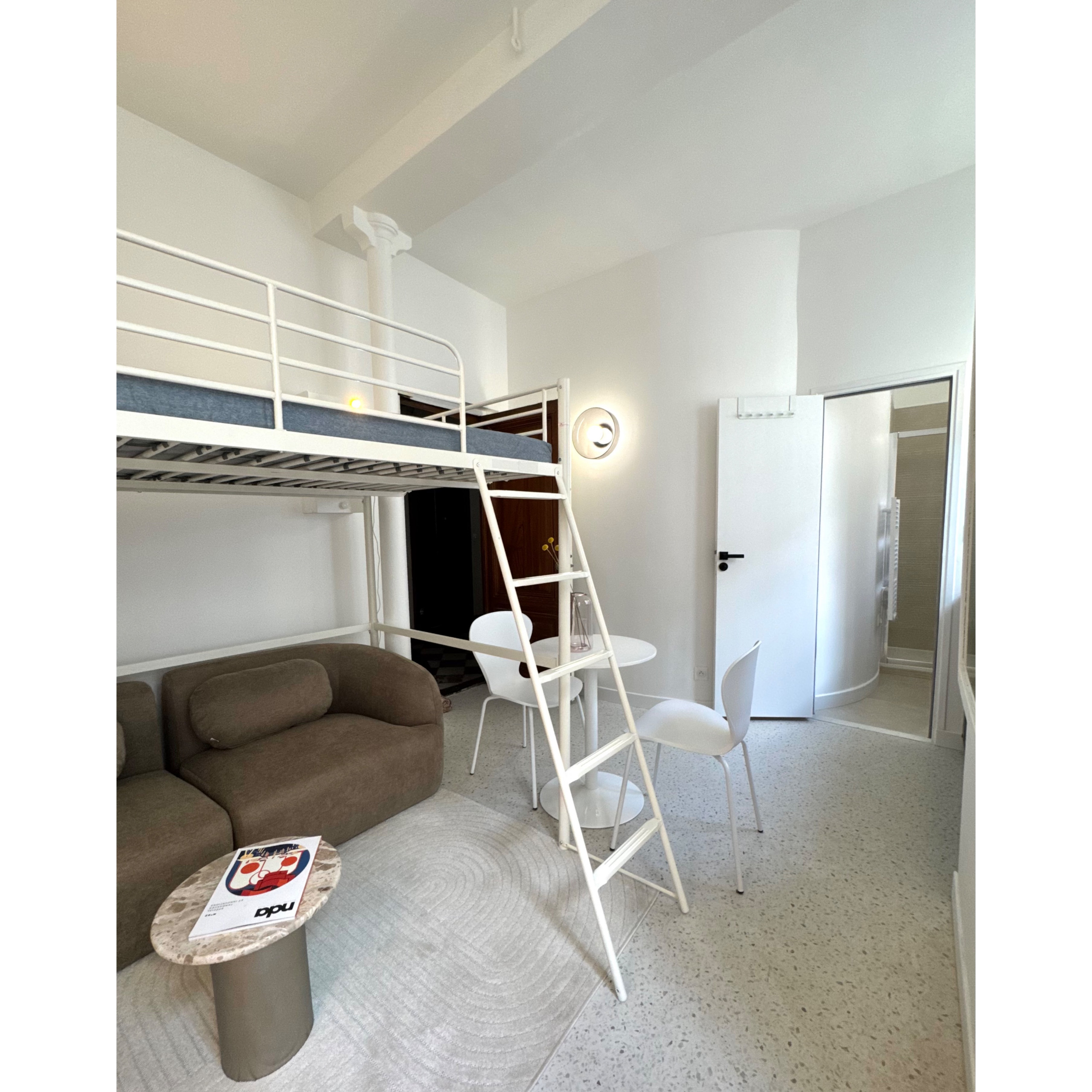 Projet Louis Blanc, rénovation d'un studio de 15m2