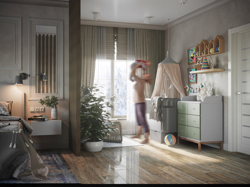 Спальня для молодой семьи