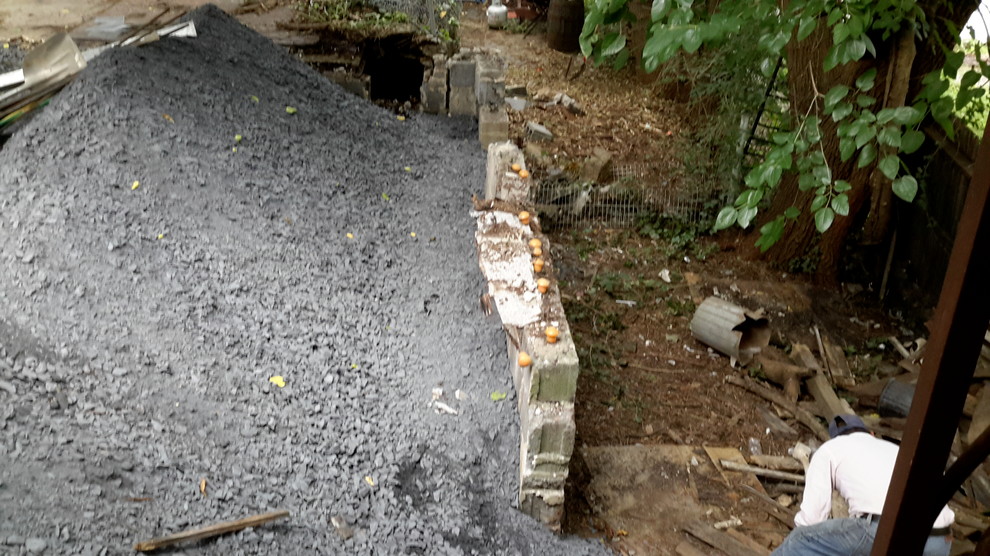 Concrete Block Wall