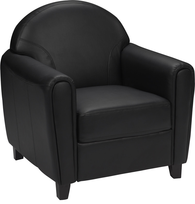 Envoy Series Black Leather Chair