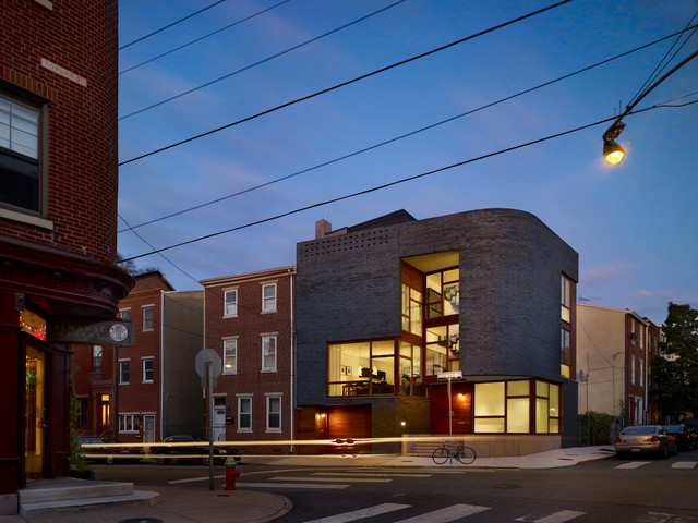 Split Level House modern-fasad