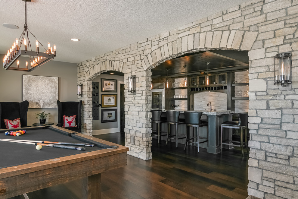 3042 Fairway Circle - Craftsman - Home Bar - Minneapolis - by FBC ...