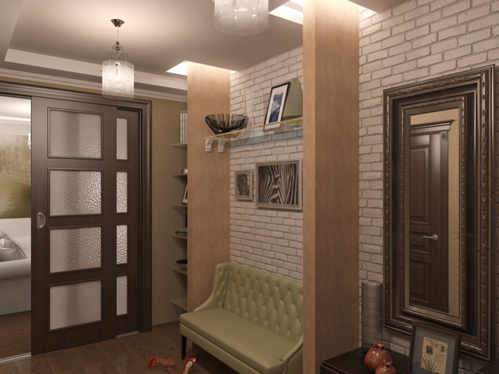 Проект интерьера двухкомнатной квартиры