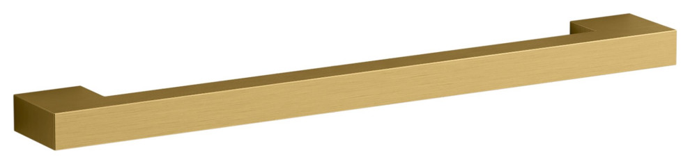 Kohler K-33568 Lodern 11" Drawer Pull - Vibrant Brushed Moderne Brass