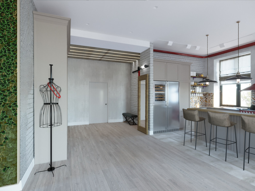 Дом в стиле Лофт