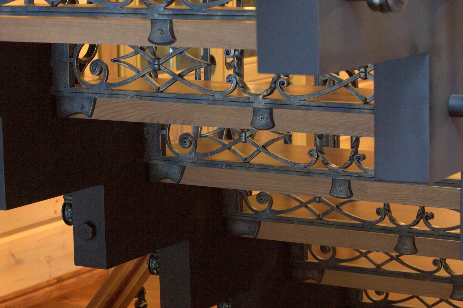 Лестничное ограждение в Троицком