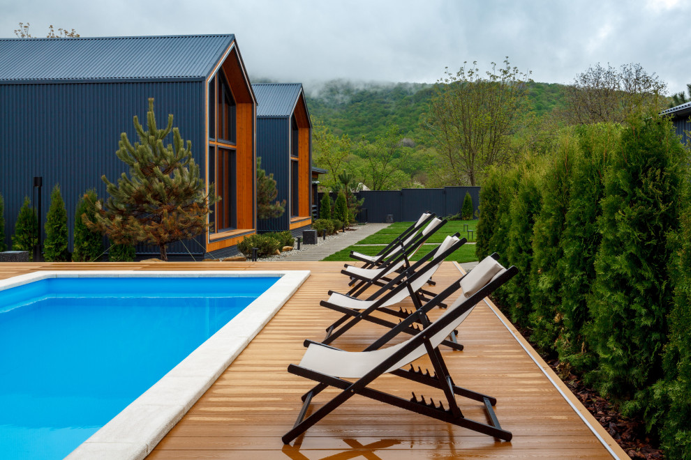 Ландшафтный дизайн базы отдыха «8 сосен»