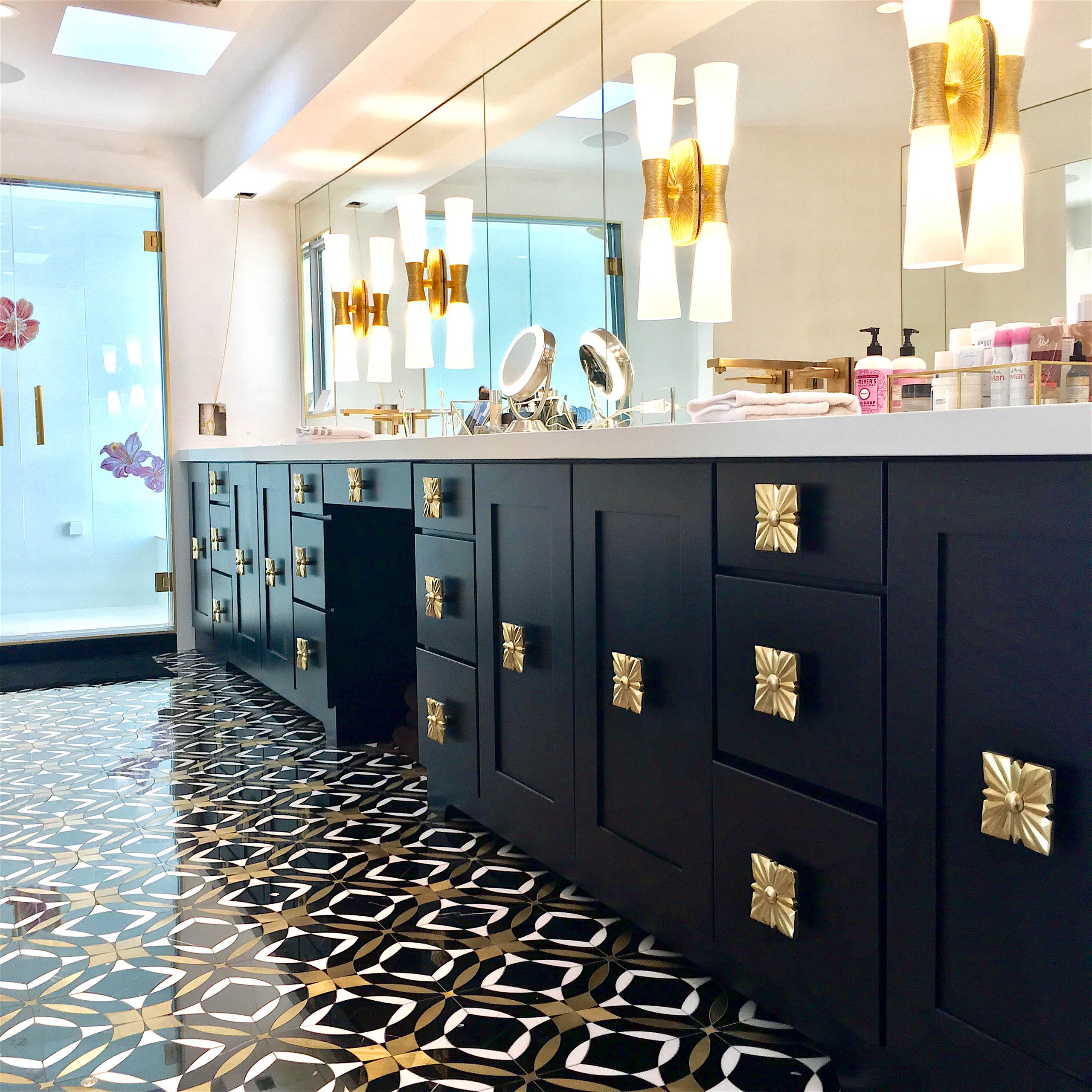 Black And Gold Bathroom Ideas Houzz