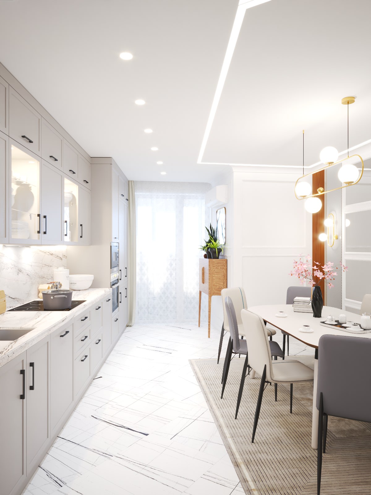 Трехкомнатная квартира / Чебоксары / 2022 год