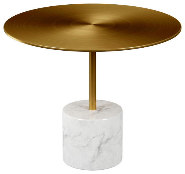 Poke Coffee Table, Gold Modern Coffee Tables by First of a Kind