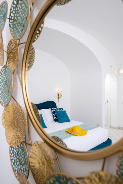 Villa Aldo Marino Positano - Camera da Letto mediterranean-bedroom