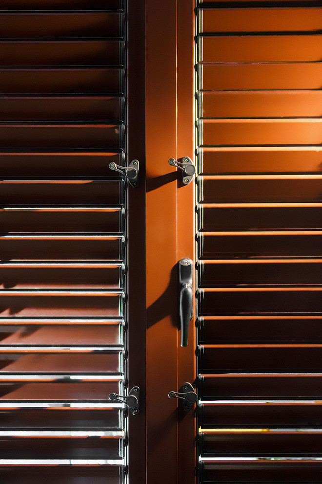 Распашная гармошка для широких остеклений