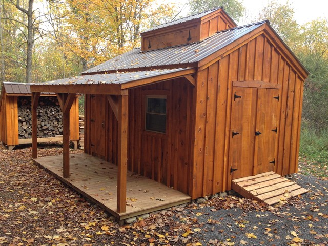 10 X 16 Sugar Shack Post And Beam With Working Cupola 