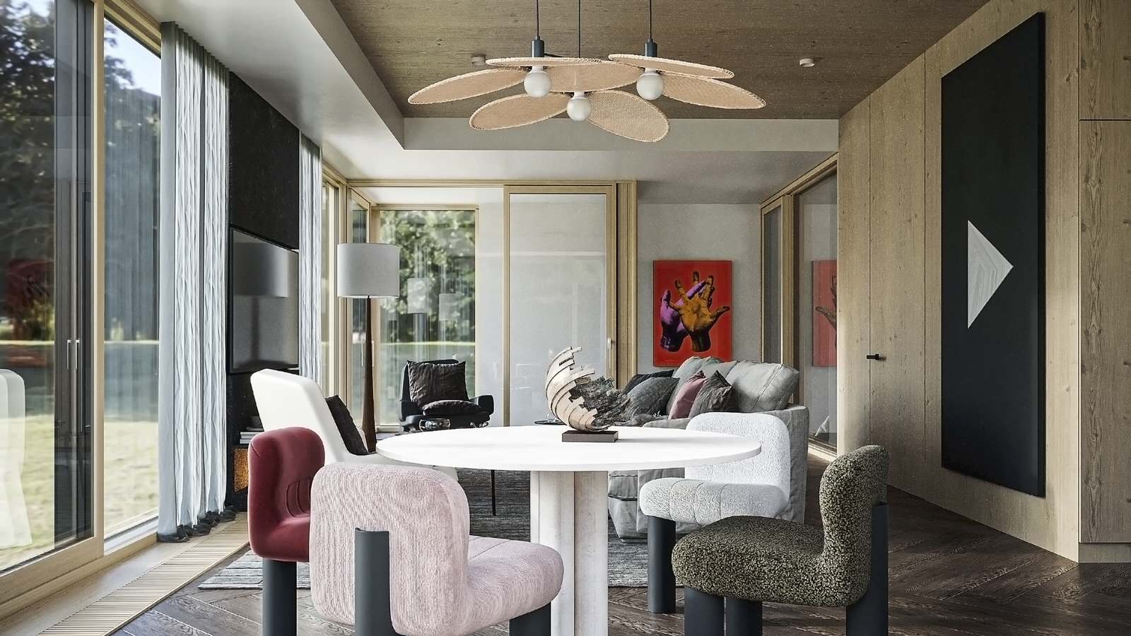 Интерьеры гостевого дома