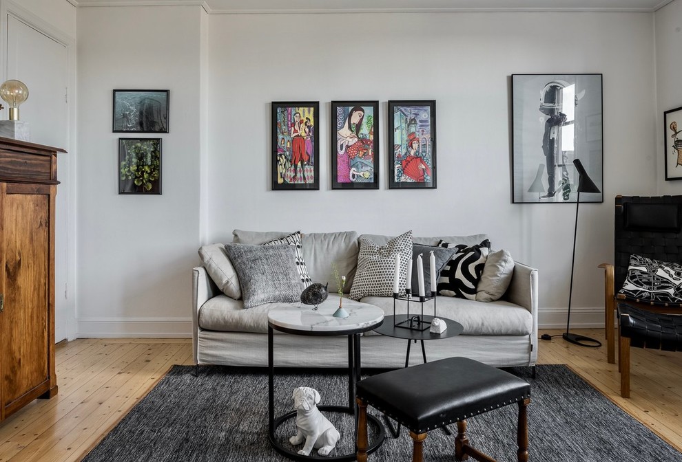 Inredning av ett klassiskt vardagsrum