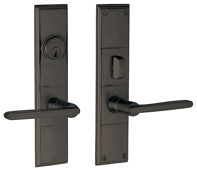 6973003FD Houston Full Dummy Mortise Lock Trim Blank Plates