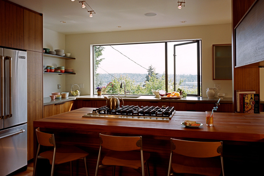 Modern kitchen in Seattle.