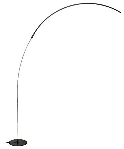 LED Floor Lamp, Curved, Contemporary Minimalist Lighting - Contemporary - Floor  Lamps - by Imtinanz, LLC | Houzz