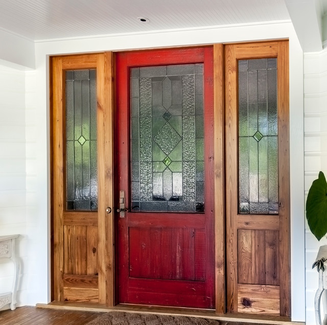 Sall Front Door Farmhouse Entry Raleigh by Eidolon Designs