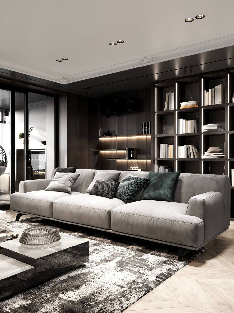 Стиль и элегантность в 100 квадратных метрах