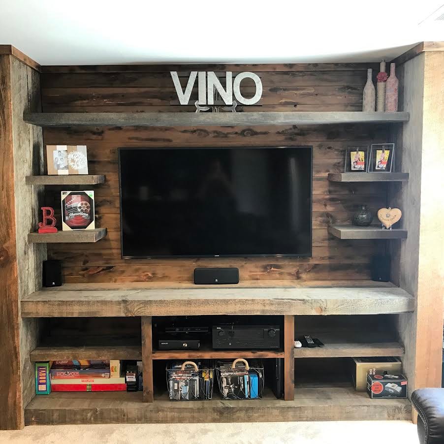 Woodstock Rustic Built-In