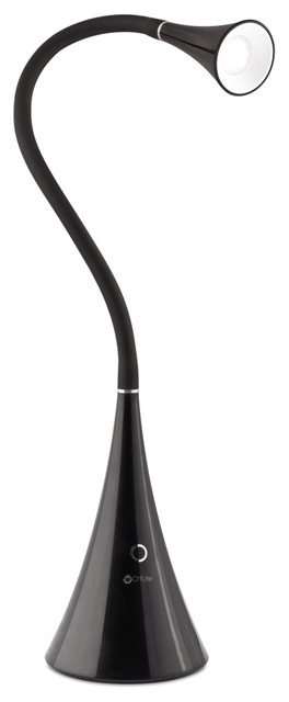 Ottlite Led Flex Neck Desk Lamp With Usb Modern Lamps By Ottlite Led Flex Neck Desk Lamp With Usb Black