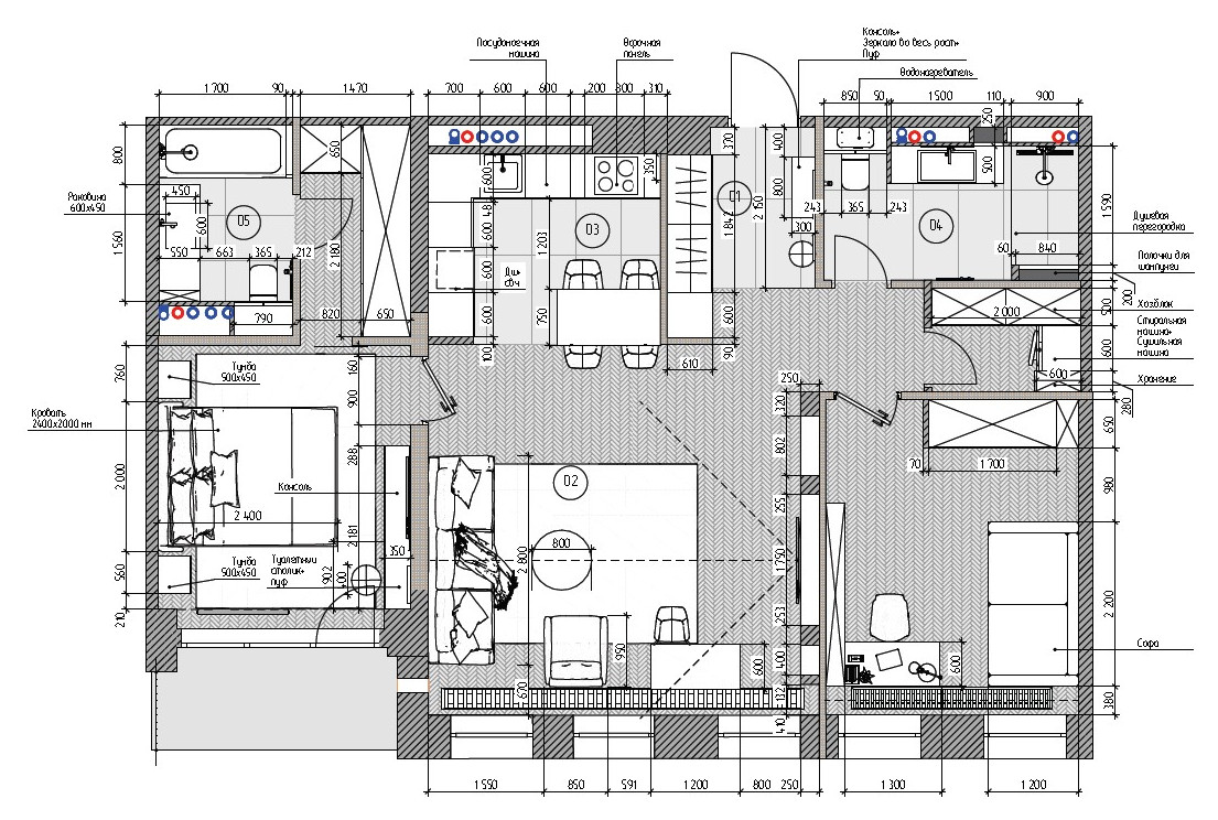 Дизайн проект ЖК Московский г.Санкт-Петербург
