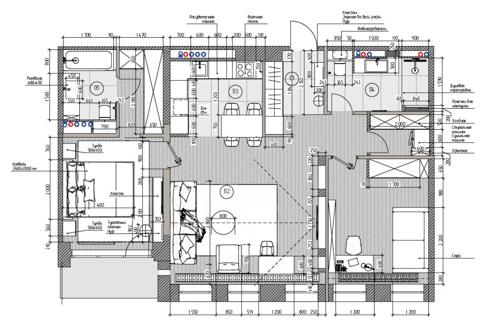 Дизайн проект ЖК Московский г.Санкт-Петербург