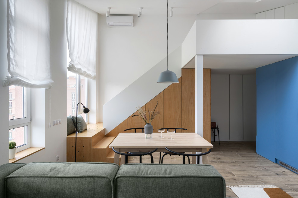 Мансарда со спальней на антресоли