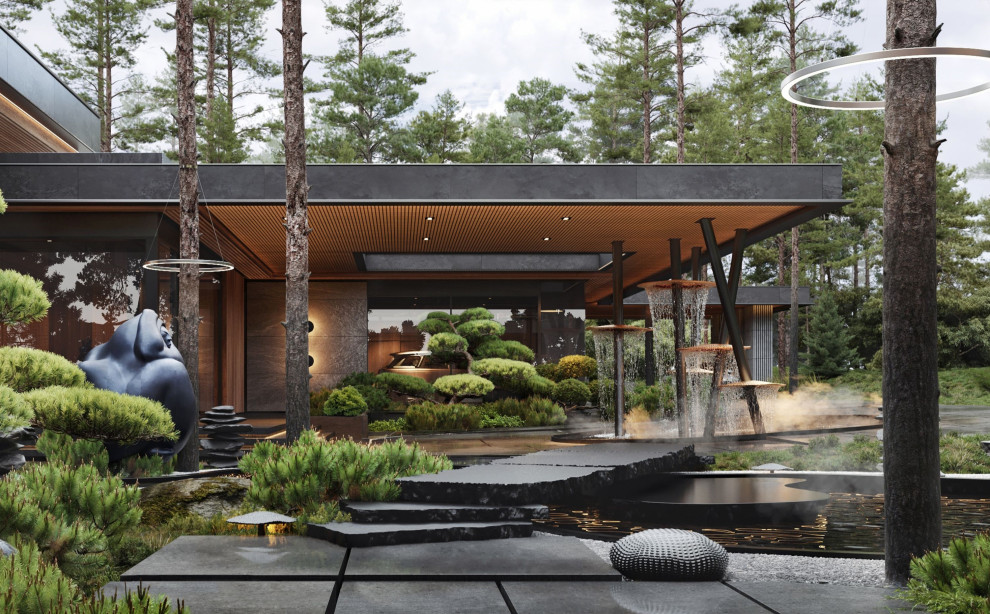 Резиденция в Agalarov Estate – симбиоз природы и современной архитектуры