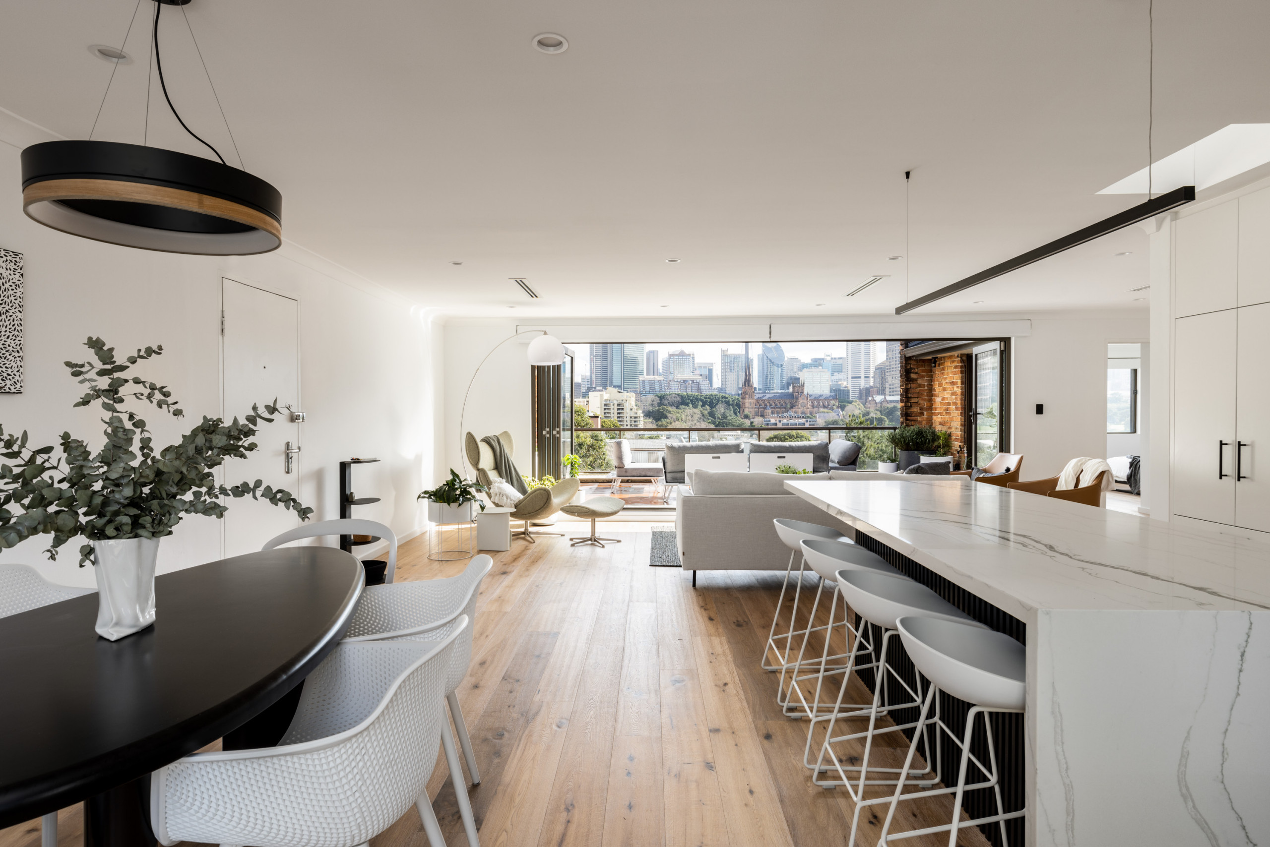 Woolloomooloo, NSW Contemporary Living Room