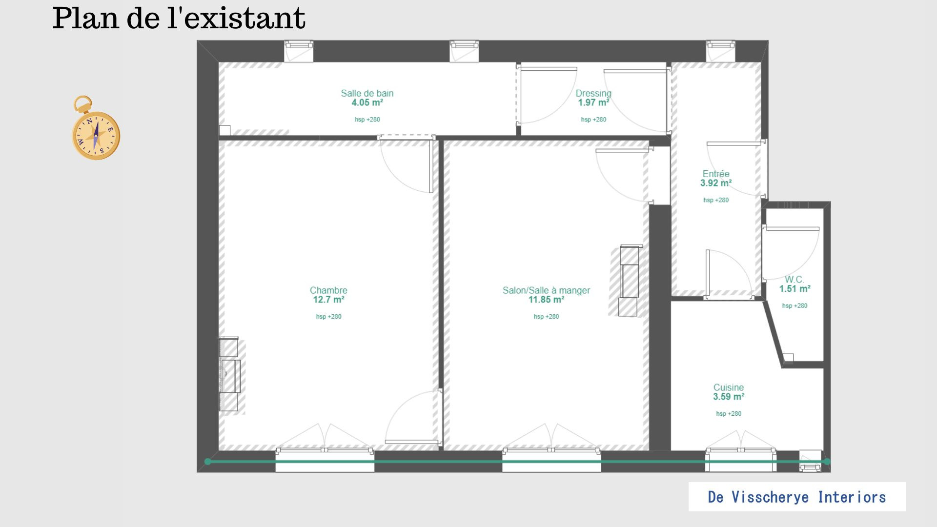 Restructuration d'un appartement parisien