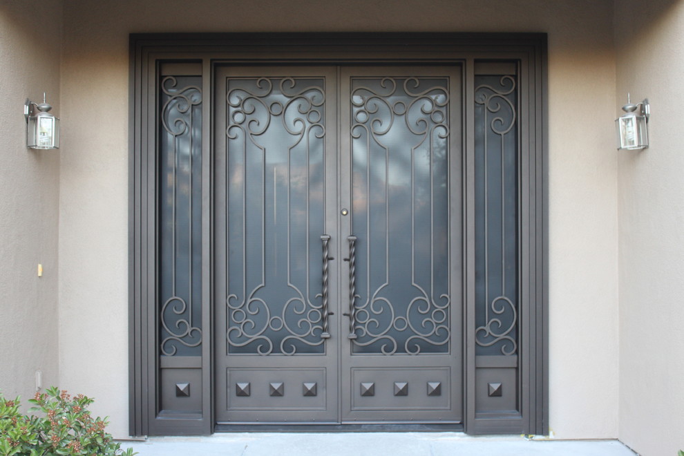 Custom Design Entry Door Phoenix by Southwest Iron Works Houzz