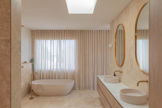 Peregian Beach House trendy-badevaerelse