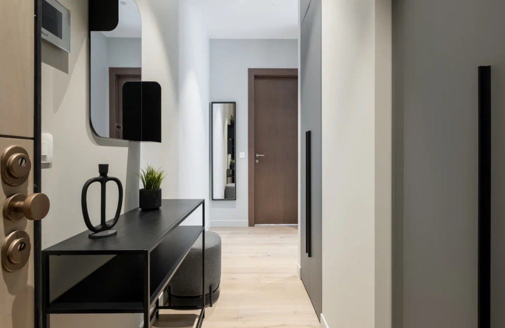 Дизайн интерьера апартаментов в Neva Towers, Москва-Сити (70 м2)