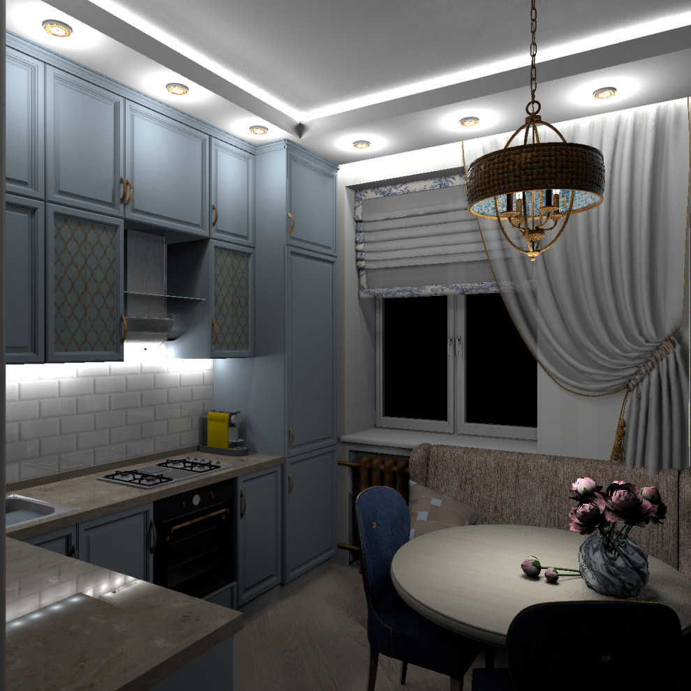 Переделка двухкомнатной квартиры на Большой Марьинской