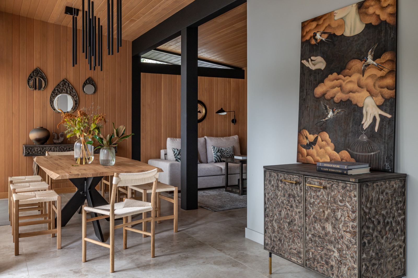 Современный банный дом 67 м² в Подмосковье