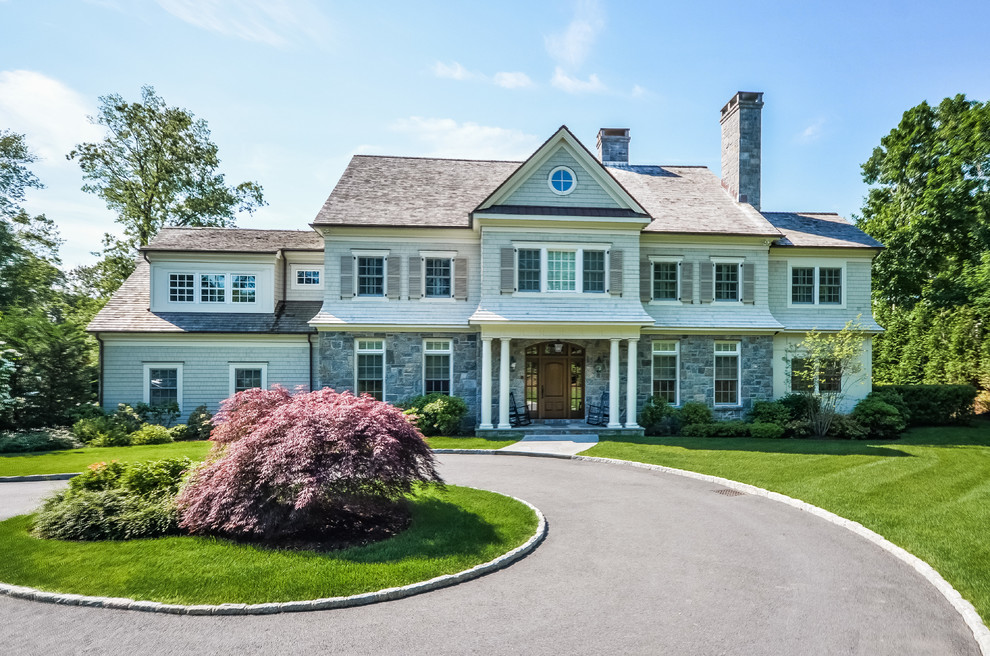 Facades Traditional Exterior New York by Paul Varsames Development