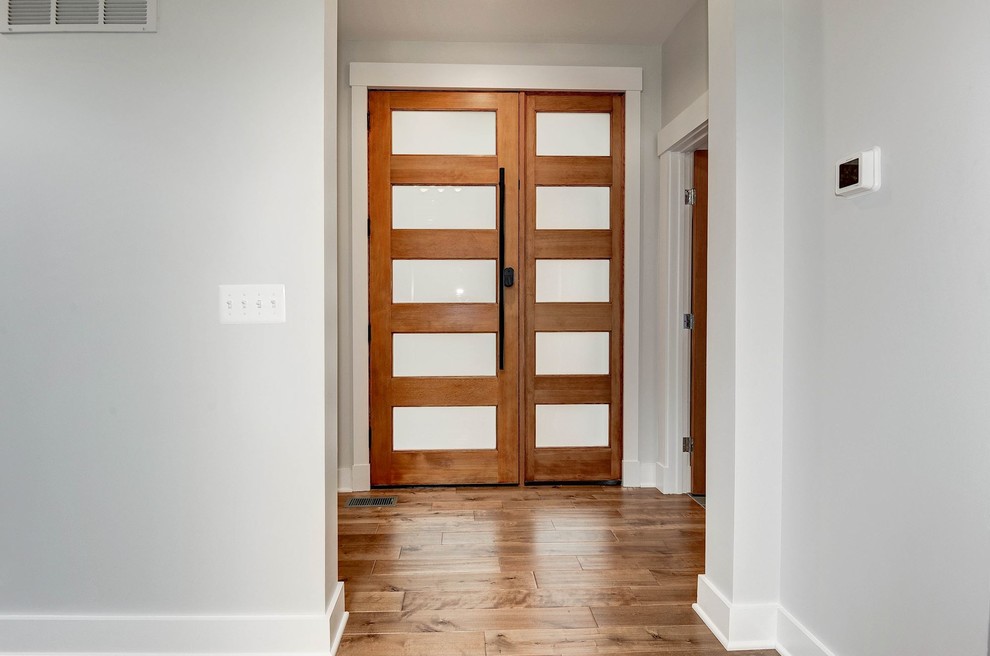 Transitional home design photo in DC Metro