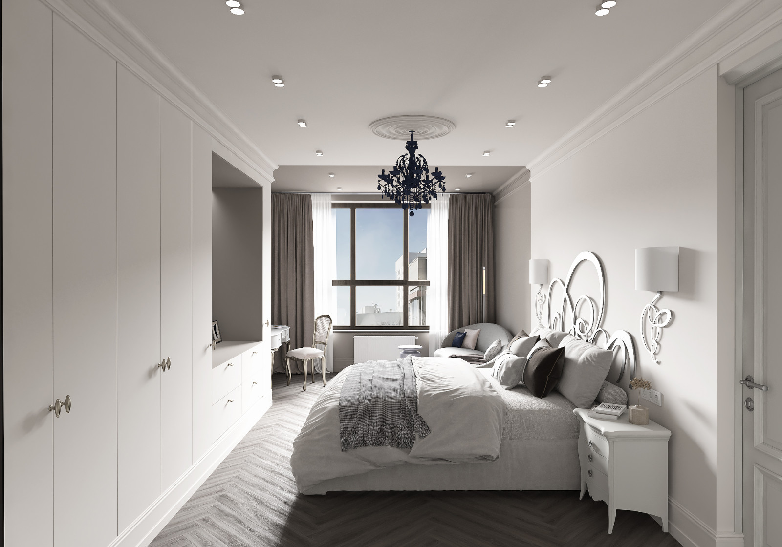 Утро в Париже