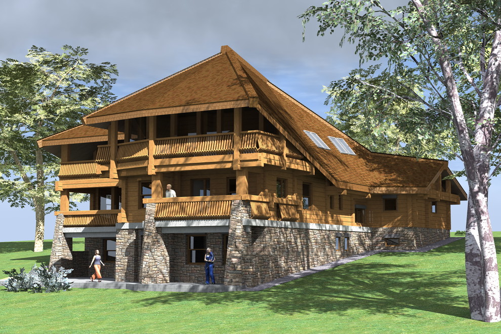 коттедж в Орловской области.