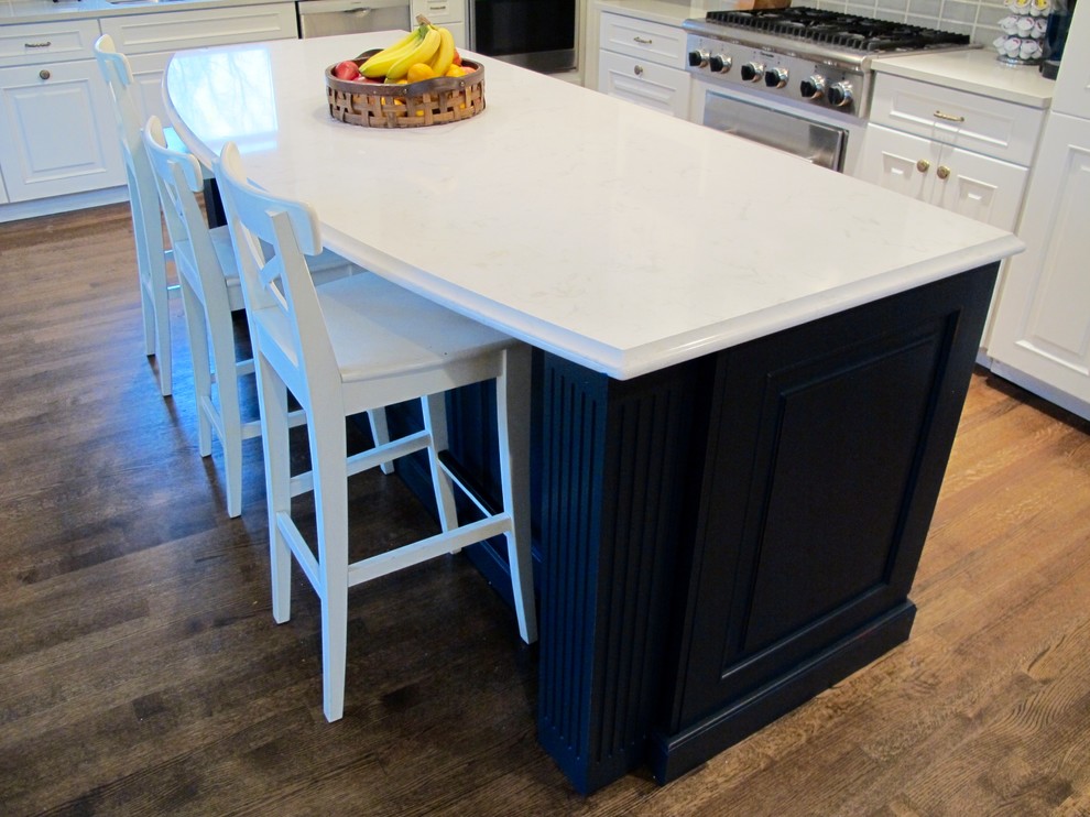 Inspiration for a transitional kitchen remodel in Chicago