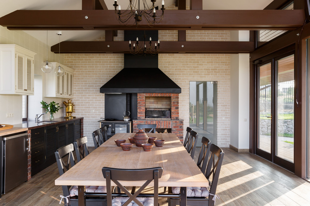 Столешница в зоне барбекю