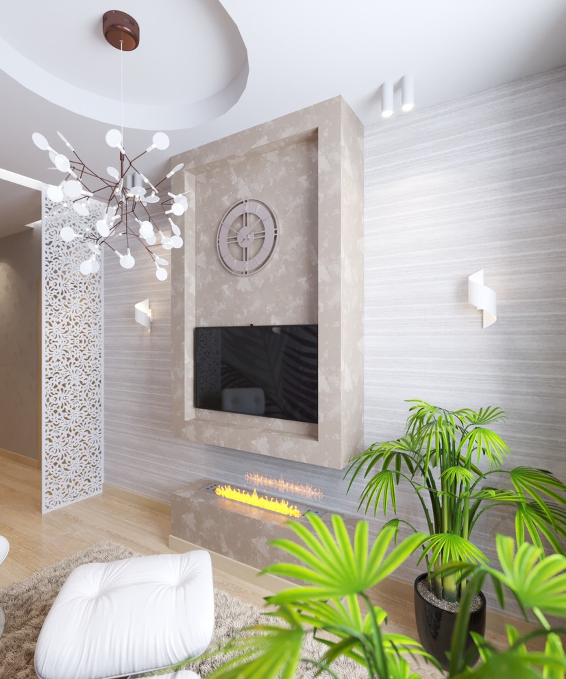 Интерьер загородного дома в СултанАй (Татарстан)