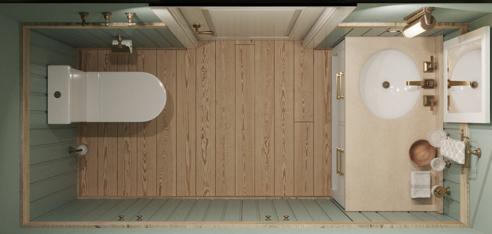 Загородный дом с мансардой