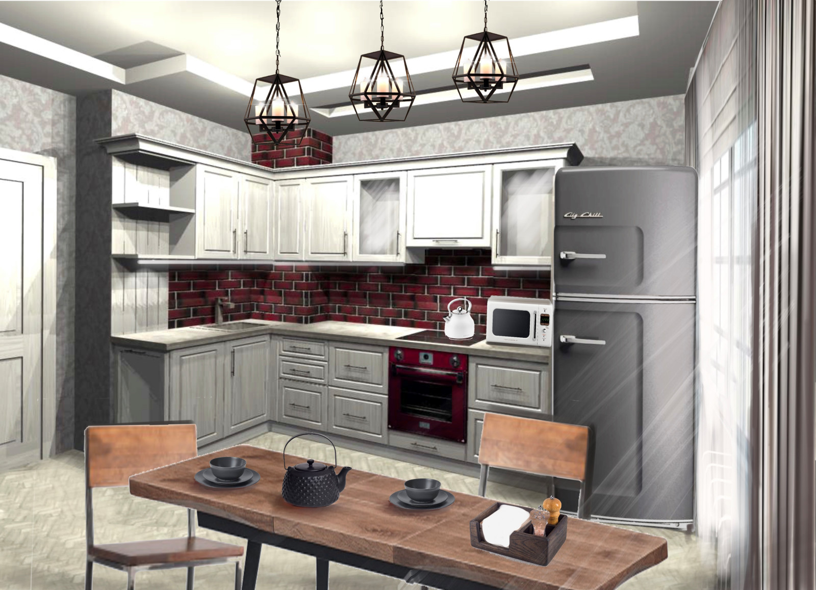 3D Коллаж, как инструмент для презентации идеи. Альтернатива Визуализации