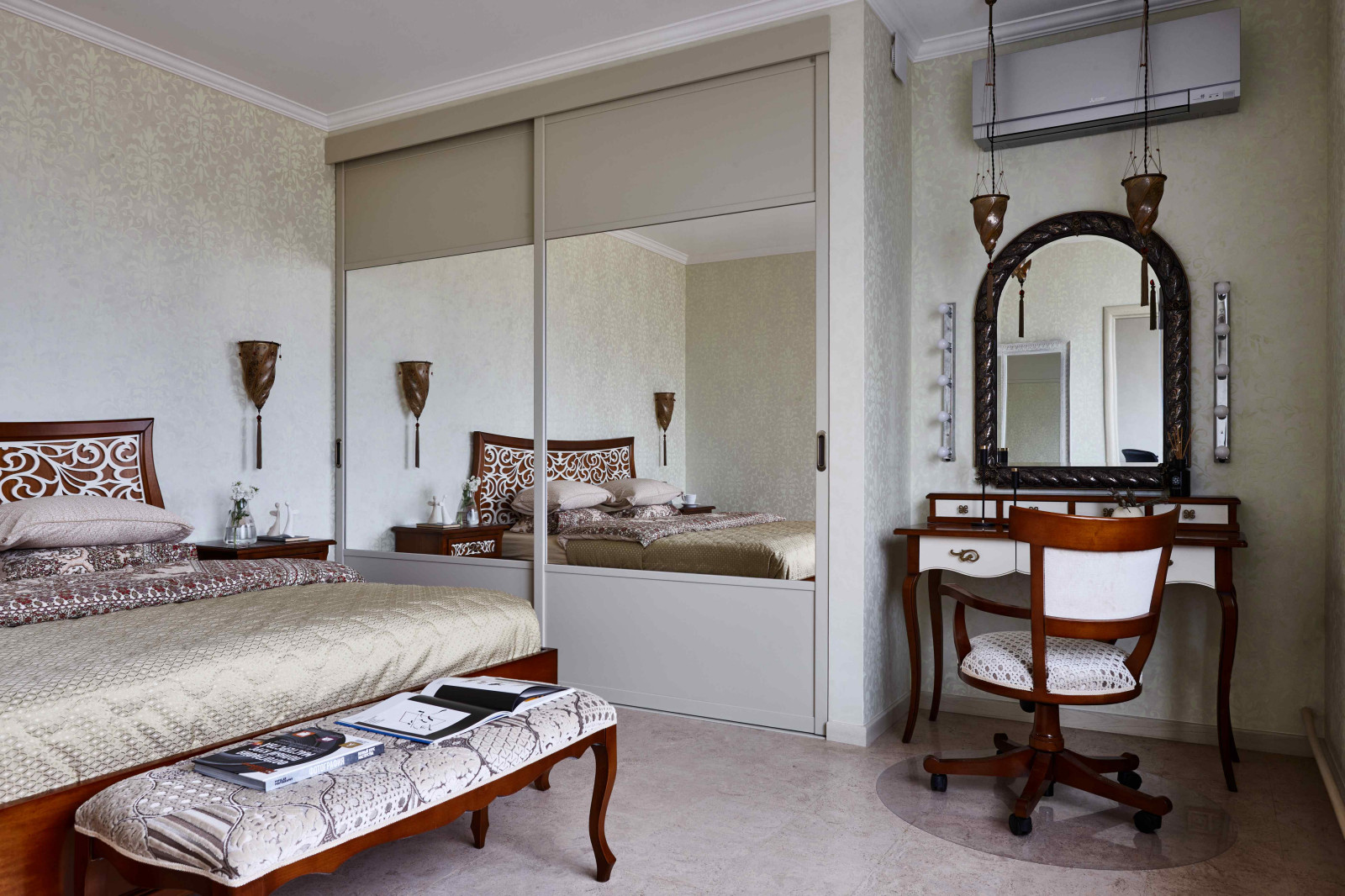 Дизайн и ремонт квартиры в Мансуровском переулке — Стилевое разнообразие