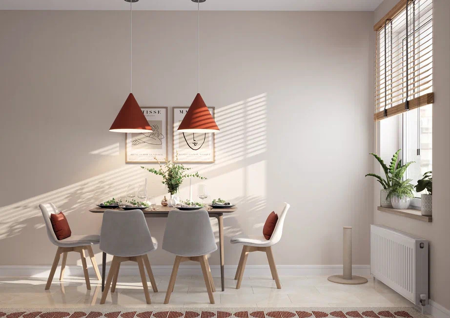 Ремонт квартиры 78 м2 в современном стиле с элементами сканди