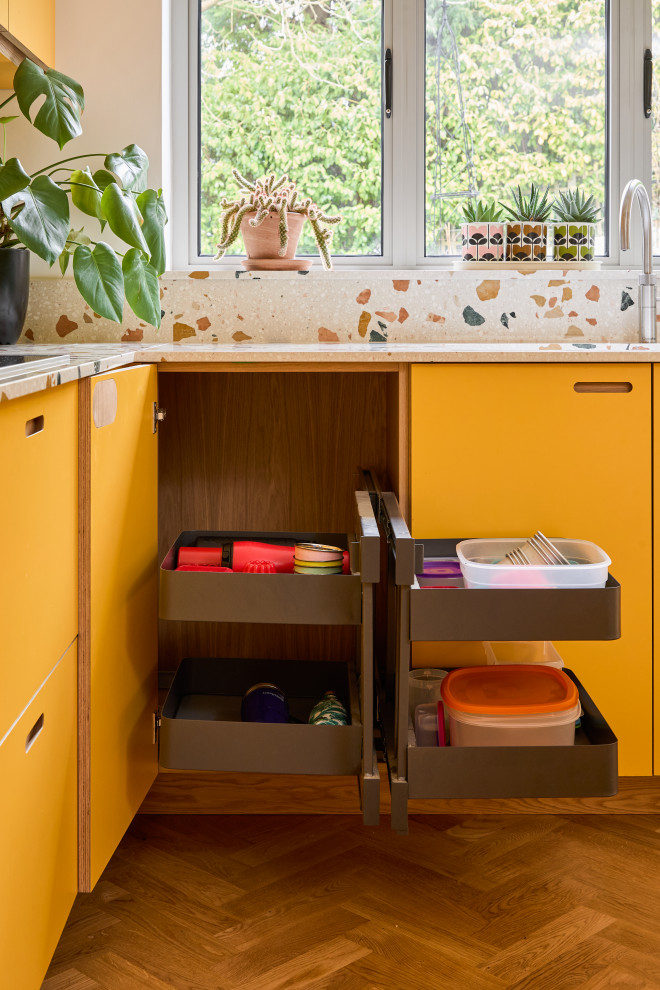 Sunshine Yellow Kitchen