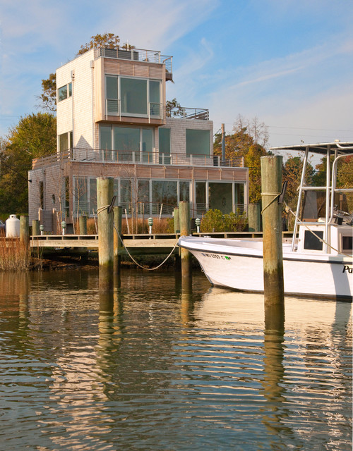 Chesapeake Bay House Beach Style Exterior DC Metro by McInturff